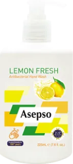 ASEPSO Antibacterial Hand Wash Lemon Fresh Botol