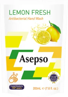 ASEPSO Antibacterial Hand Wash Lemon Fresh Refill