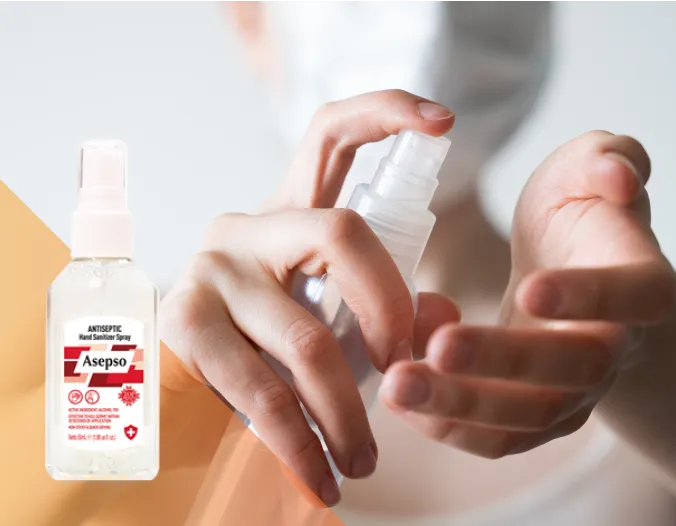 ASEPSO Antiseptic Hand Sanitizer Spray